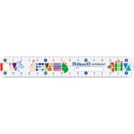 Pelikan 811224 Lineal 15 cm Kunststoff Mehrfarbig 1 Stück(e) (811224)