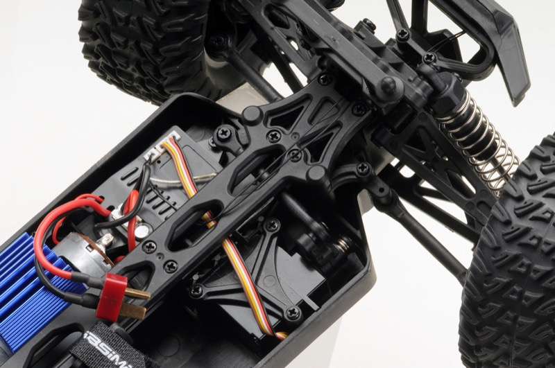 Absima Mini AT 1:16 RC Truggy Elektro 4WD RtR Pink Grau