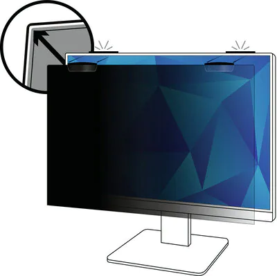 3M PF215W9EM Blickschutzfilter 21.5" Schwarz