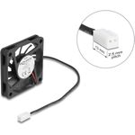 Delock Axiallüfter 5 V DC 60 x 60 10 mm schwarz (67288)