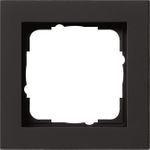 GIRA 021109 021109 Abdeckrahmen 1f E2 Schwarz m (21109)