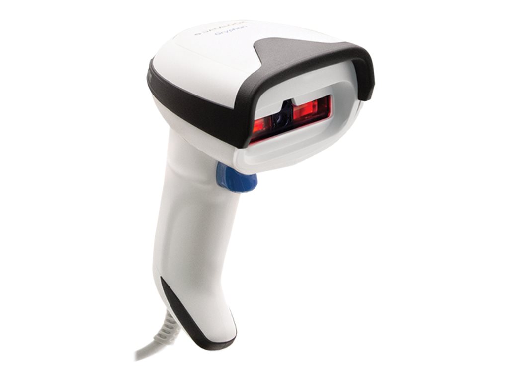 Datalogic Gryphon I GD4220 Handscanner Kit, 1D, CCD, USB, Weiß