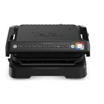 Tefal OptiGrill 2in1 GC7728 Kontaktgrill schwarz 2100 W 600 cm² Grillfläche