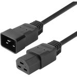 MicroConnect Power Cord C20 - C21 16A 0.5m (PE170405)
