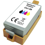 Renkforce Tinte ersetzt Canon CLI-36 (1511B001) Kompatibel Schwarz, Cyan, Magenta, Gelb RF-5705470 (RF-5705470)