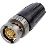 Neutrik NBNC75BDD6X Drahtverbinder BNC Aluminium - Schwarz (NBNC75BDD6X)