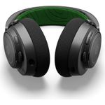 Steelseries Arctis Nova 7X Kopfhörer Verkabelt & Kabellos Kopfband Gaming USB Typ-C Bluetooth Schwarz - Grün (61565)