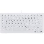 CHERRY AK-C4110 Tastatur USB QWERTZ Deutsch Weiß (AK-C4110F-U1-W/GE)