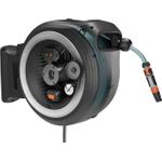GARDENA Power Roll XL 18642-20 35 m 1 St. Grau-Weiß Akku-Wand-Schlauchbox (18642-20)