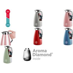 emsa Isolierkanne PLAZA, 1,0 Liter, rot Edelstahl-Außenkörper, AROMA DIAMOND Glas-Isolierkolben, - 1 Stück (F4140300)