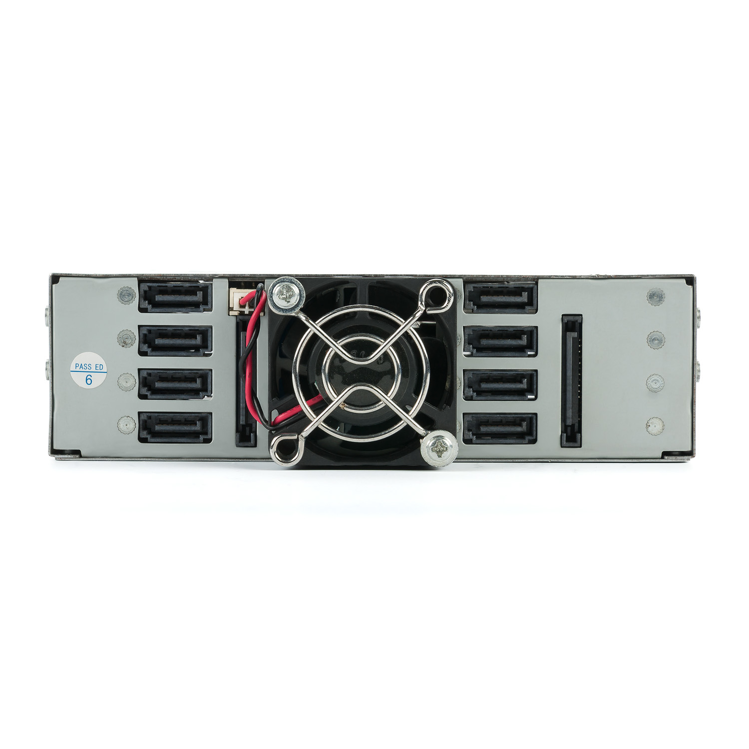 FANTEC MR-SA1082 Backplane für 8x 2,5" HDD/SSD 5,25" Einschub Grau, Schwarz