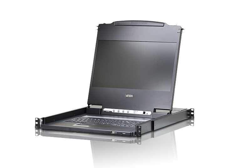 ATEN CL6700MW 17,3" KVM-Konsole DVI HDMI 1920 x 1080 Schwarz