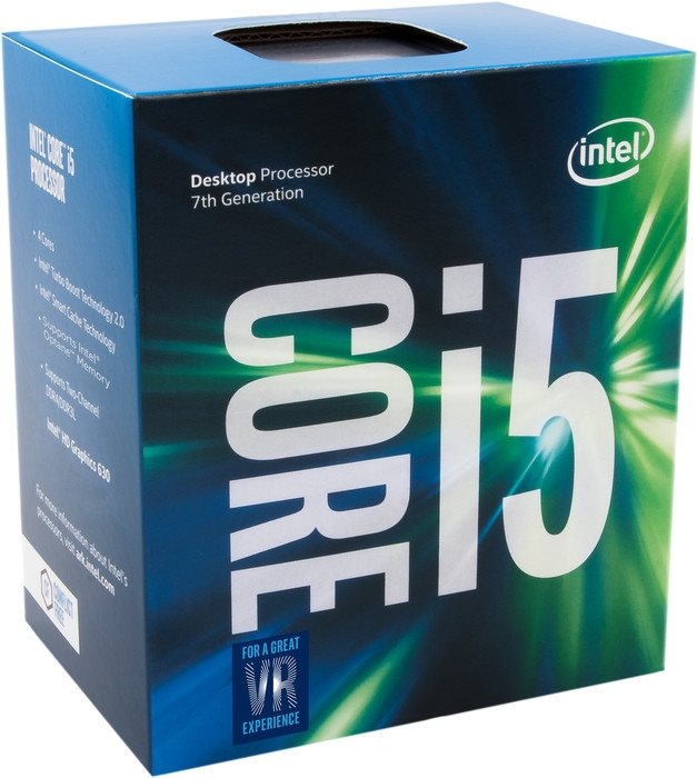 Intel Core i5-7500 Processor 3.4GHz Turbo: 3.80 GHz) Quad Core 6MB Smart Cache LGA1151 Box (BX80677I57500)