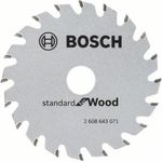 Bosch Accessories Optiline 2608643071 Kreissägeblatt 85 x 15 x 0.7 mm Zähneanzahl: 20 1 St.