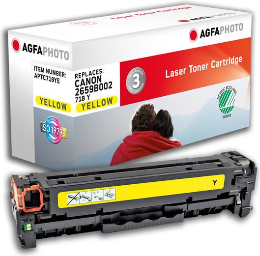 AgfaPhoto Gelb kompatibel (APTC718YE)