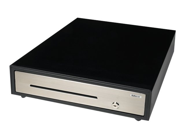 Safescan HD-4141S Heavy Duty Kassenlade 8 Münzfächer 4 Scheinfächer Schwarz/Silber