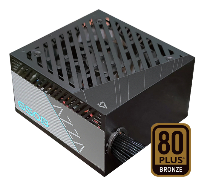 AZZA PSAZ-650B(ATX3.1) 650 W 80 PLUS Bronze Schwarz