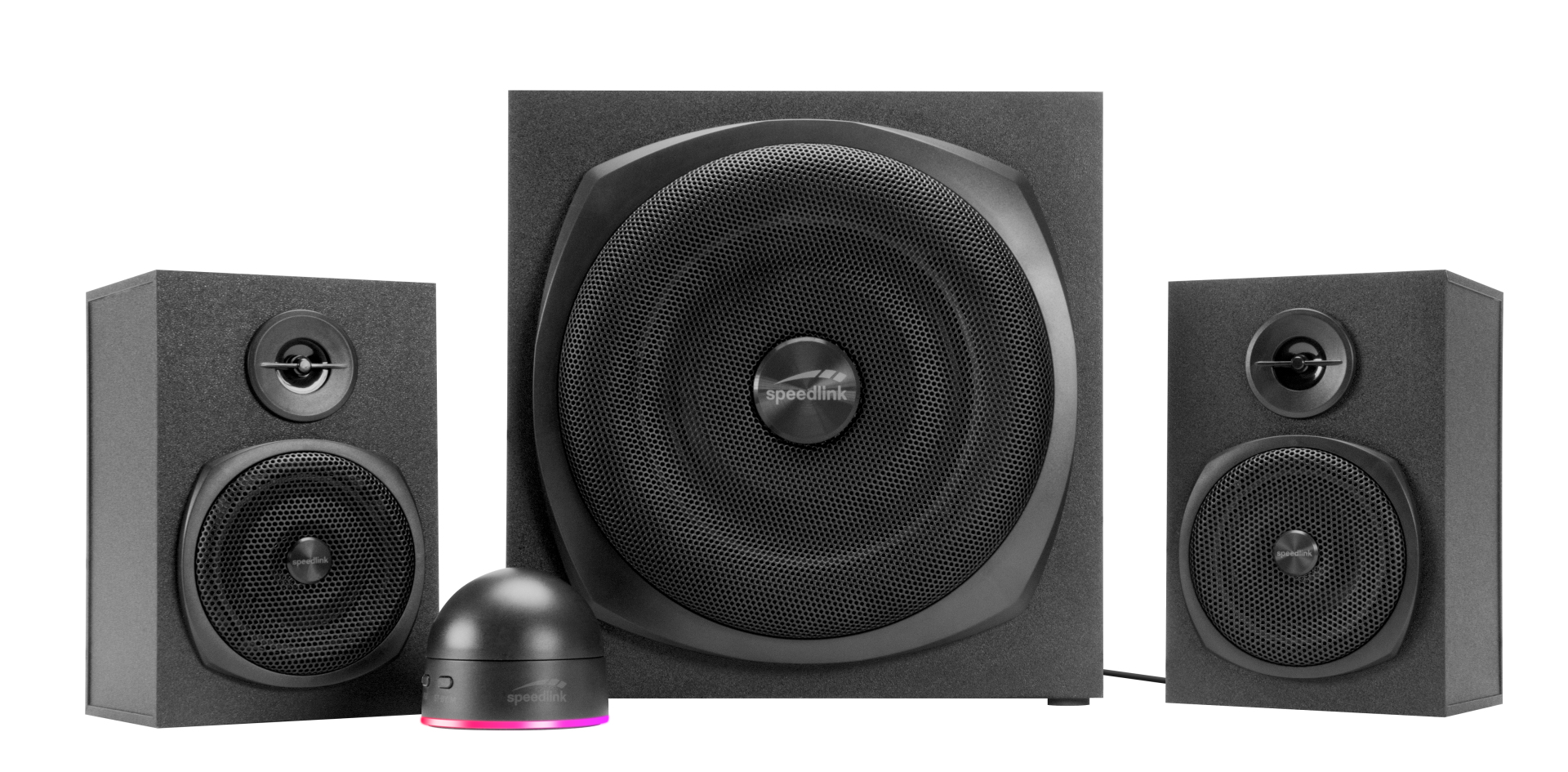 SPEEDLINK GRAVITY LT 2.1 2.1-Kanal Lautsprecherset 40 W Schwarz