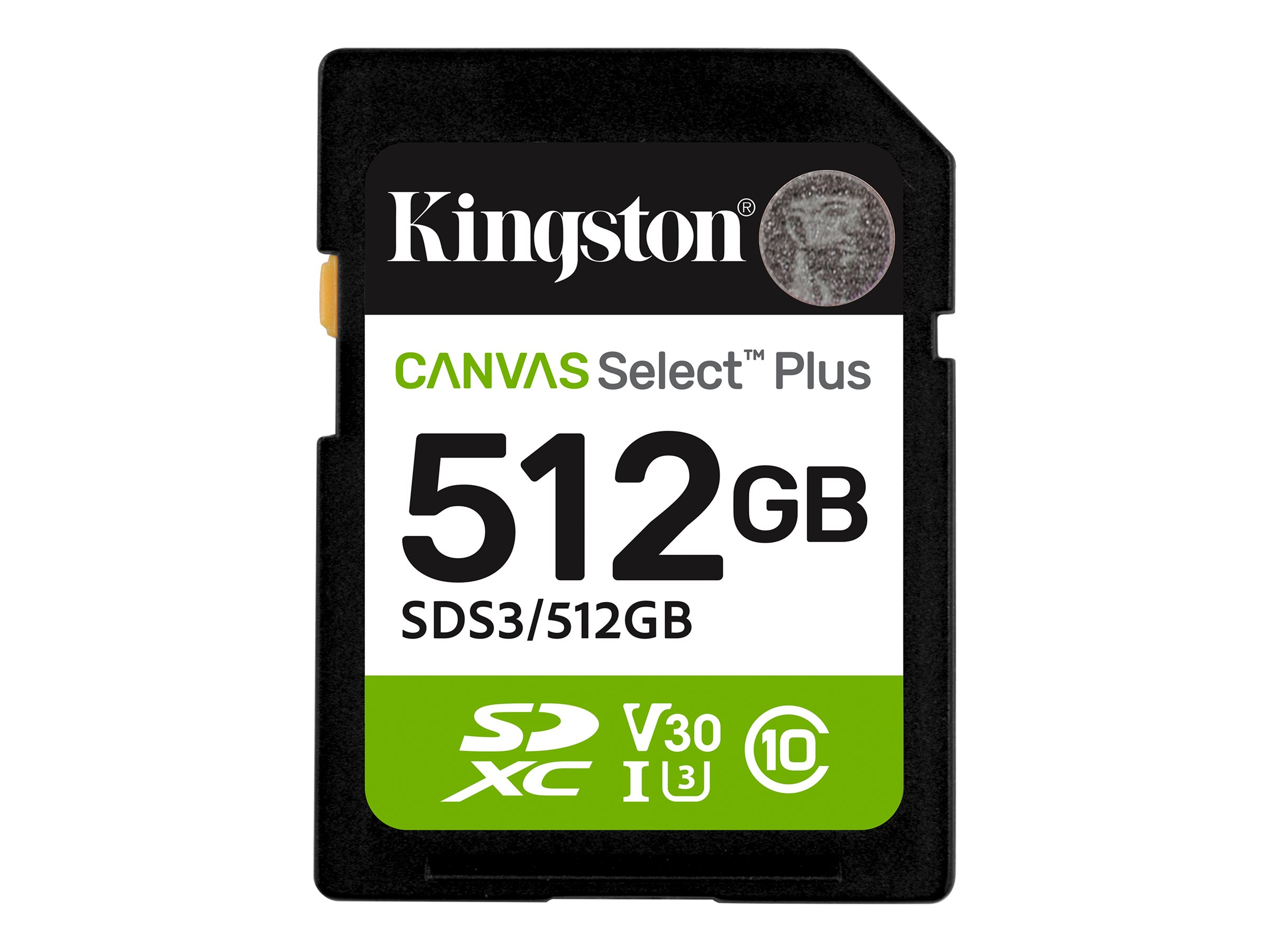 Kingston Canvas Select Plus 512 GB SDXC UHS-I