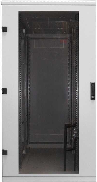 TRITON 19""Schrank B800/T1000 Lichtgrau bis 800Kg Glastuer (RMA-37-A81-CAX-N1)