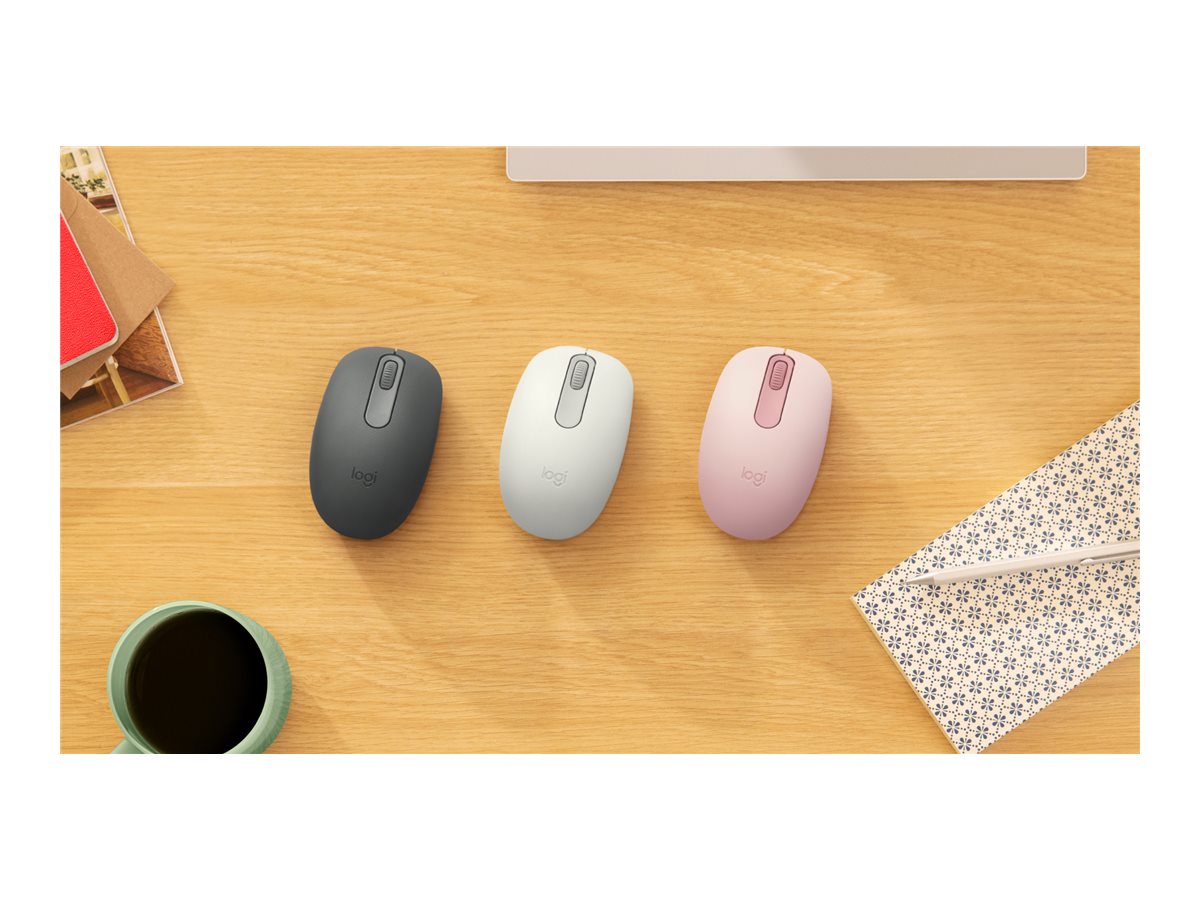 Logitech M196 Bluetooth Maus Rosé