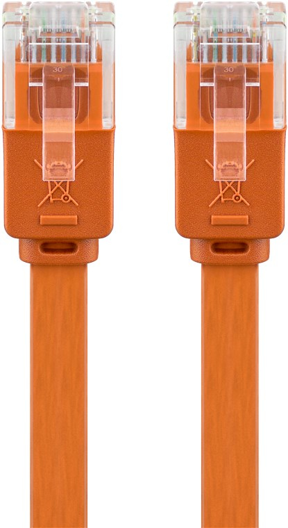 goobay 96409 Cat6 U/UTP Netzwerkkabel 1,5 m Orange
