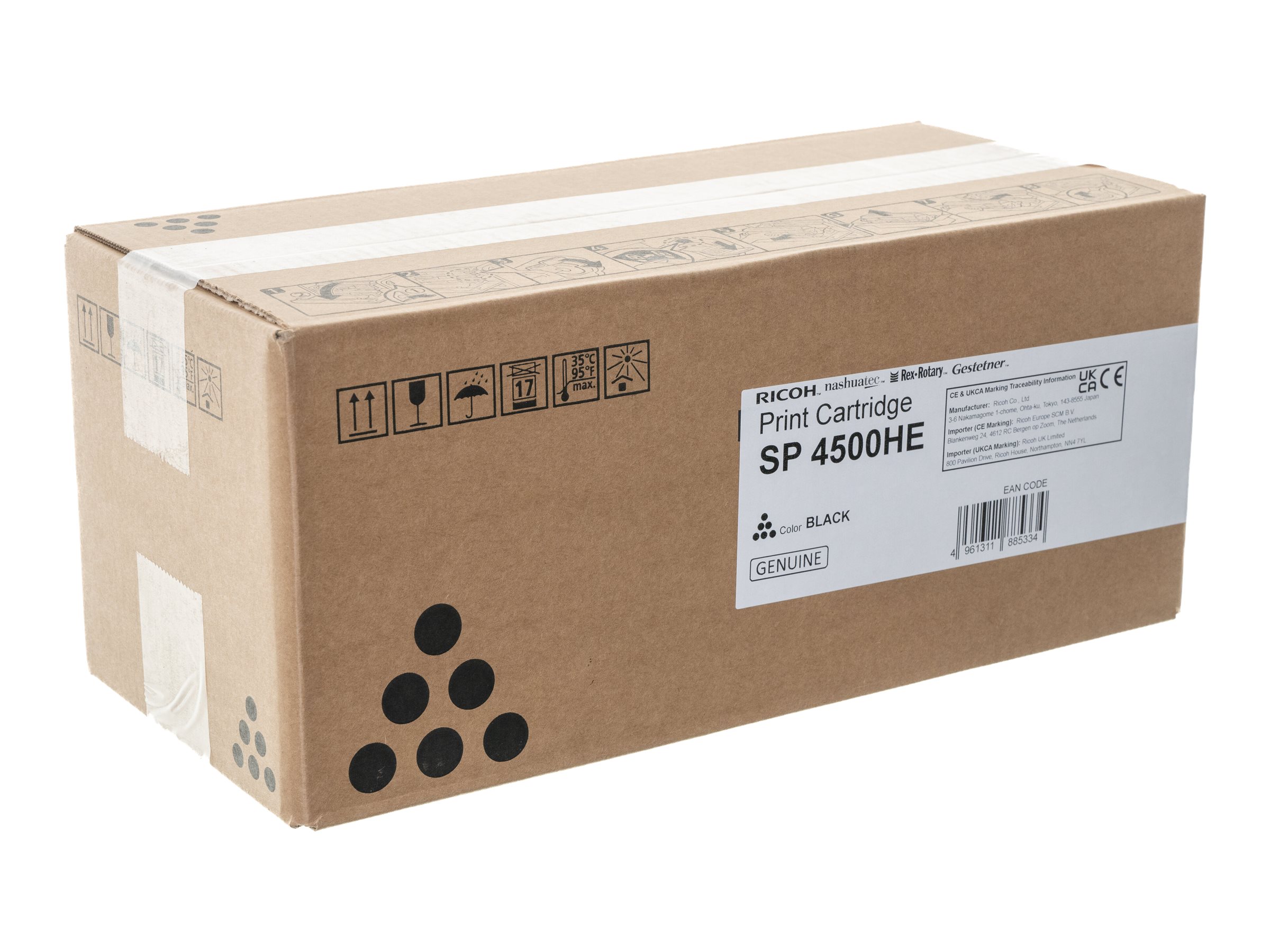 Ricoh SP 4500HE Original Tonerpatrone 12.000 Seiten Schwarz