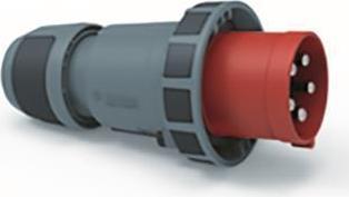 Bals Stecker 125A 5p 400V 6h IP67 2199-1 Schraubklemme Bajonettring gummiert 1 (2199-1)