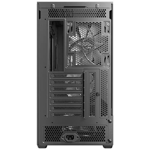 Antec Flux Rear Midi Tower ATX/mATX/Mini-ITX Schwarz