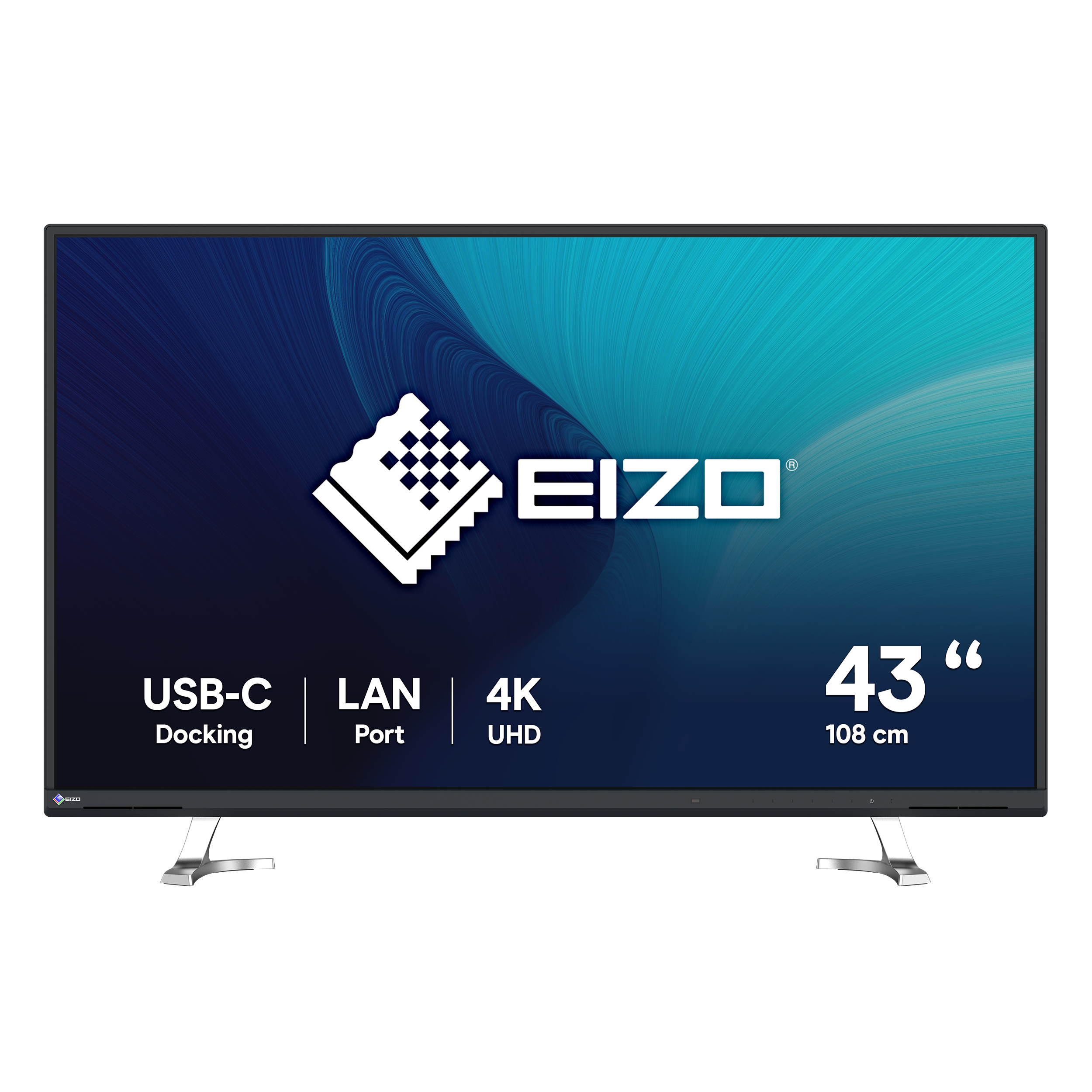 EIZO 108 cm (42,5") FlexScan EV4340X-BK schwarz - 42,5" - DisplayPort (EV4340X-BK)