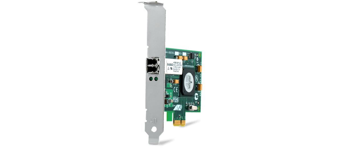 Allied Telesis AT-29114SP Netzwerkadapter PCI Express x1 Low Profile 100Base-FX/1000Base-X