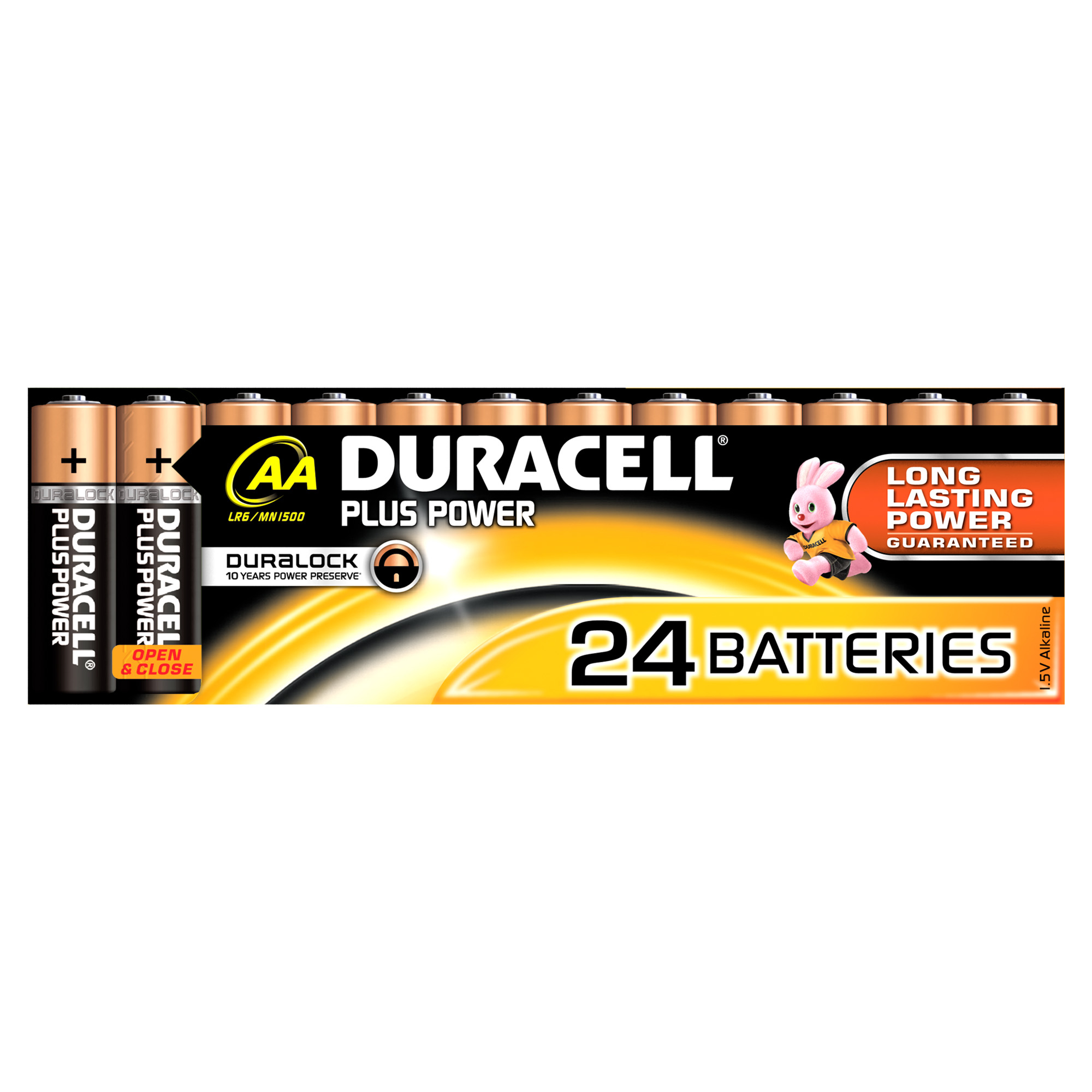 Duracell Plus Power AA Einwegbatterie 1,5 V 24 Stück Schwarz, Kupfer