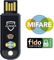 Swissbit iShield Key 1.1 Pro MIFARE USB-A / Box (PK2000IA0000E-1002-1BB-SB)