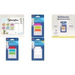 AVERY Zweckform Haftstreifen UltraTabs Neon, 50,8 x 38 mm beschreibbare Taben, aus Polyester, papierbeschichtete - 1 Stück (74753)