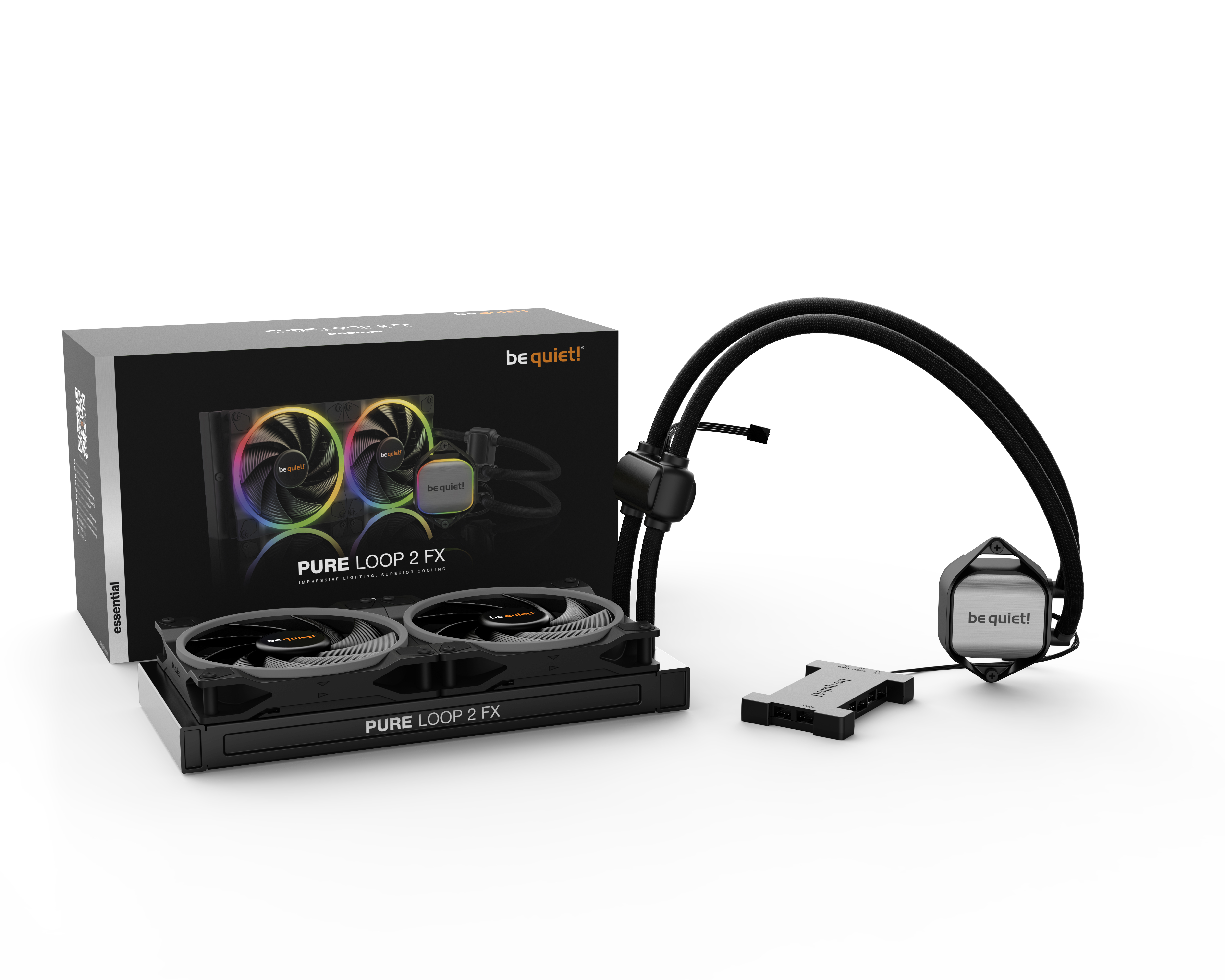be quiet! Pure Loop 2 FX 280mm Prozessor-Flüssigkeitskühlsystem Komplett Schwarz
