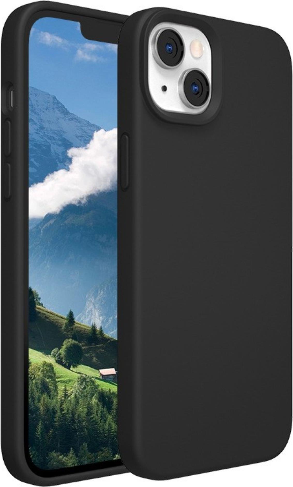 JT BERLIN Steglitz MagSafe Silikon Case Apple iPhone 15 Schwarz