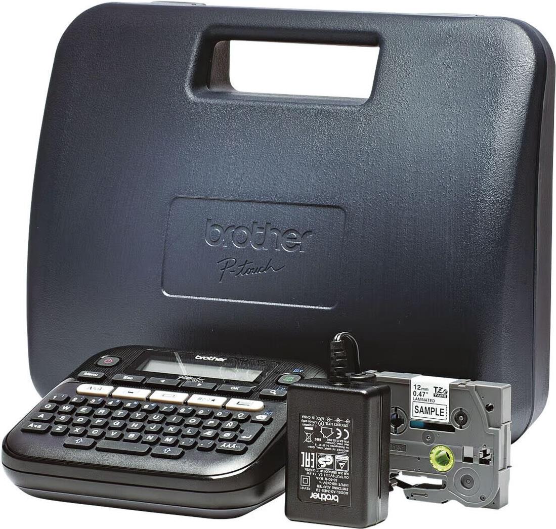 Brother P-Touch PT-D210VP Beschriftungsgerät 180 dpi Schwarz
