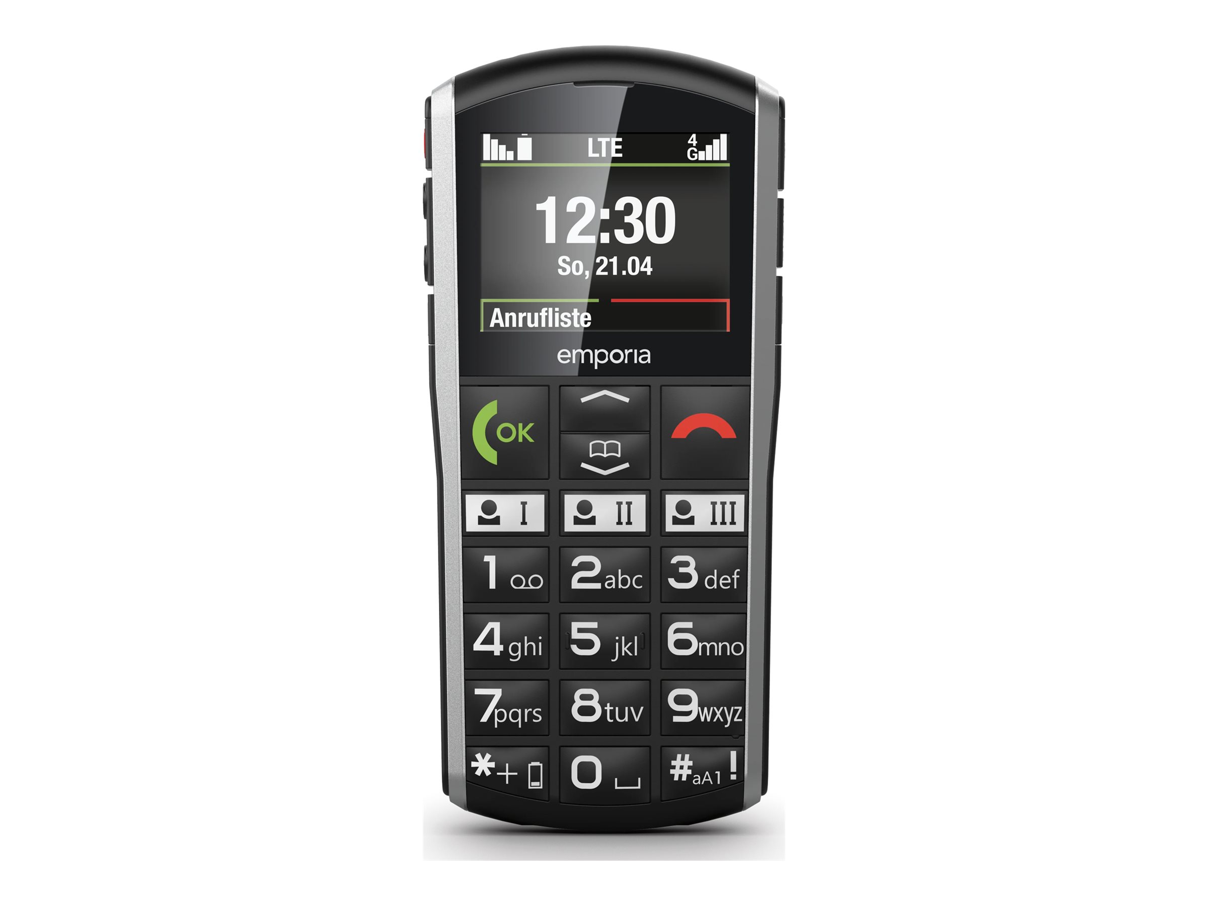 Emporia emporiaSIMPLICITY LTE 2" 64 MB RAM 128 MB Schwarz