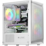 LOGIC ATOS ARGB Mini USB 3.0-Gehäuse Wei (AM-ATOS-20-0000000-0002)