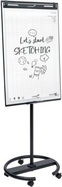 LEGAMASTER Flipchart easy mobile runder Fuß mobiler Flipchart-Staender (7-153210)