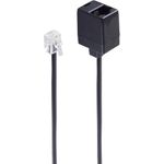 shiverpeaks ®-BASIC-S--Western-Stecker 6/4 auf Western-Kupplung 6/4, 6,0m (BS70226)