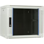 DSIT 9 HE Serverschrank, Wandgehäuse, mit Glastür, Weiß (BxTxH) 600 x 450 x 500mm (DS6409W)