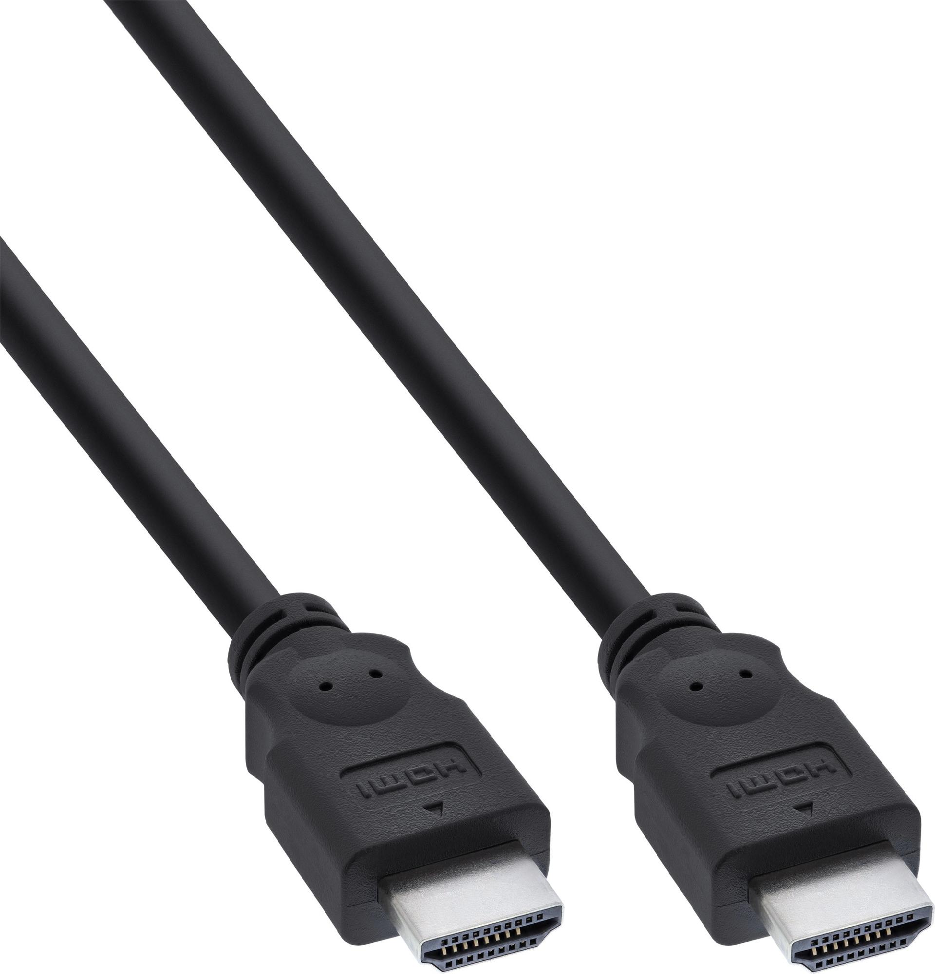 InLine High Speed HDMI-Kabel Stecker/Stecker 5 m Schwarz