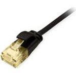 Equip Patchkabel Cat6A Slim U/UTP 2xRJ45 schwarz LSZH Polybeutel (626905)