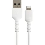 StarTech.com 15cm Durable USB A to Lightning Cable (RUSBLTMM15CMW)