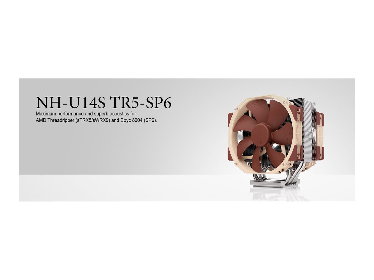 Noctua NH-U14S TR5-SP6 Prozessor-Luftkühler 14 cm für sTR5/SP6 Hellbraun