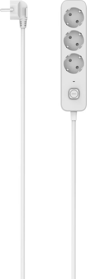 Hama 00116077 Steckdosenleiste mit Schalter Weiß Schutzkontakt 1 St. (00116077)