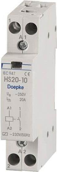 DOEPKE Inst.Schütz HS20-20/230V 2S 20A 230V HS20-20/230V (09980402)