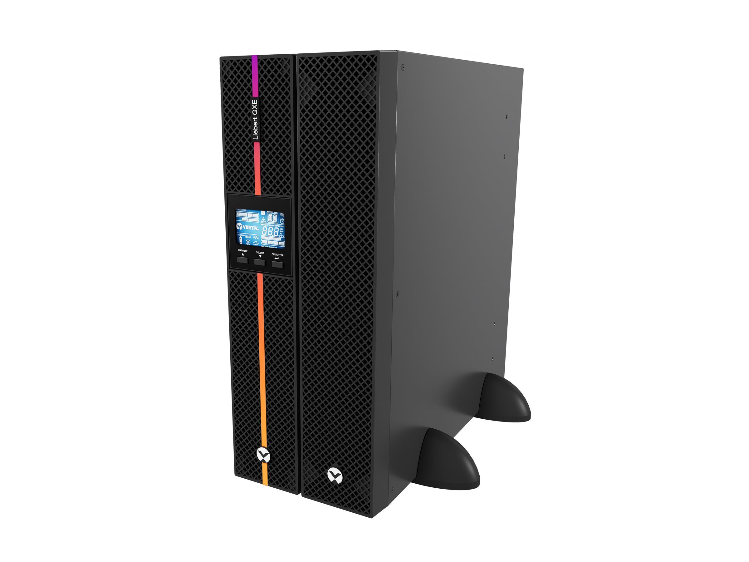 Liebert GXE GXE3-EBC24VRT2U Externer Batterieschrank 2U Grau