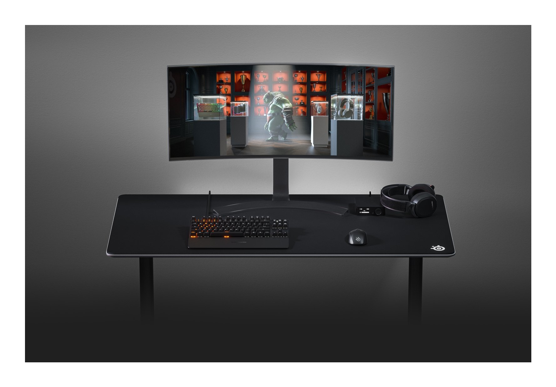 SteelSeries QcK Gaming-Mauspad XXXL Schwarz